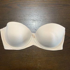 Victoria Secret Push Up Strapless Bra 34C